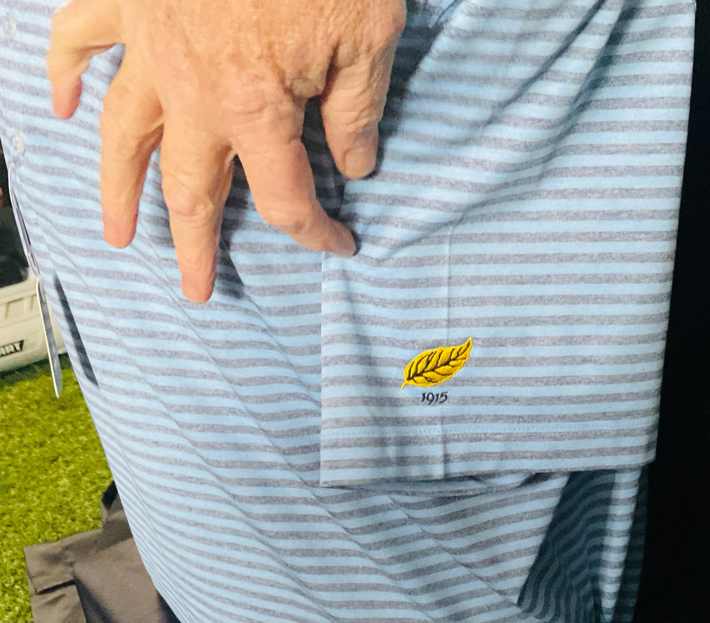 Johnnie-O Short Sleeve Performance Polo, 2X Reese- Malibu