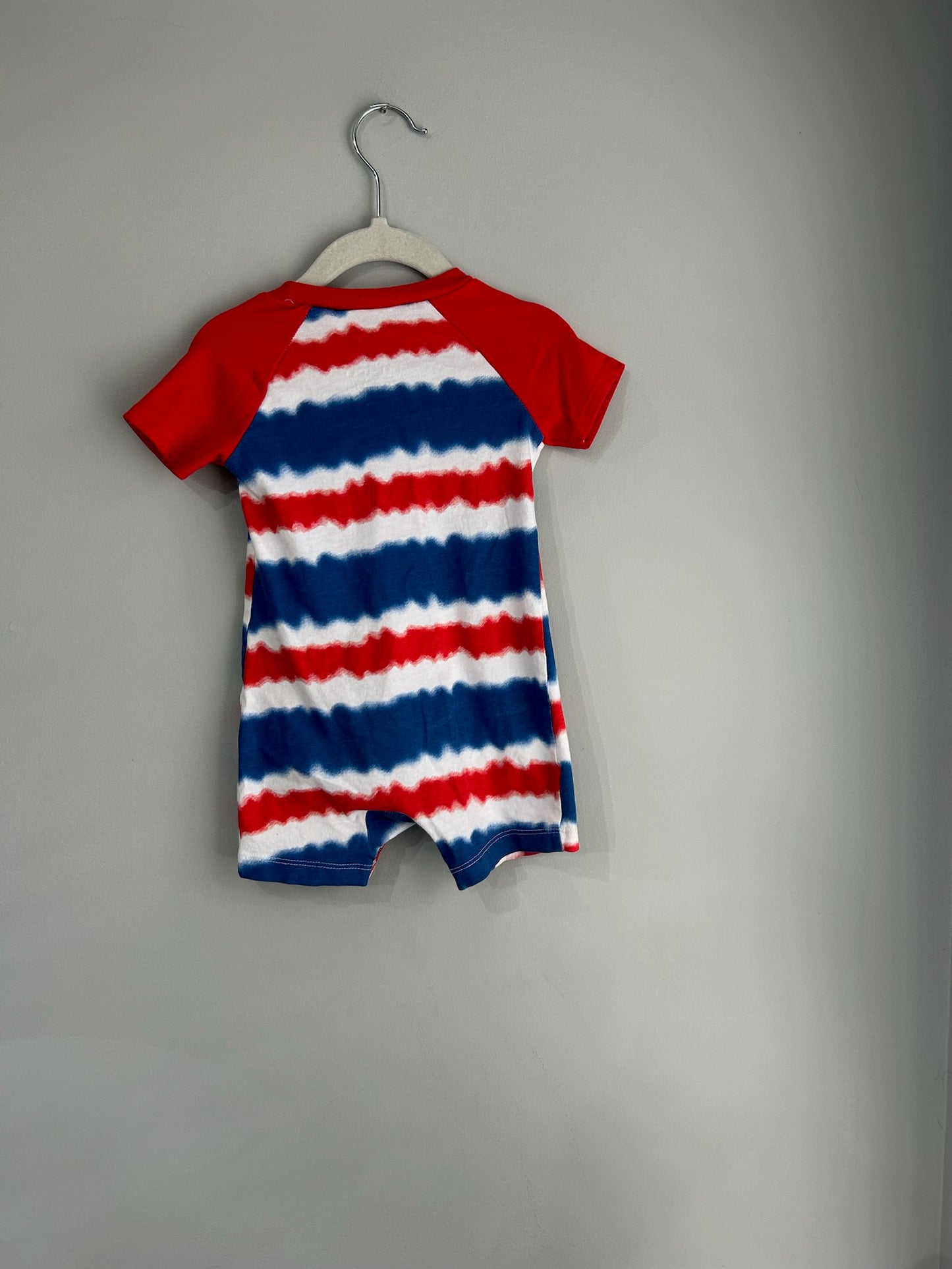 Okie Dokie Short Sleeve Romper, 12 months