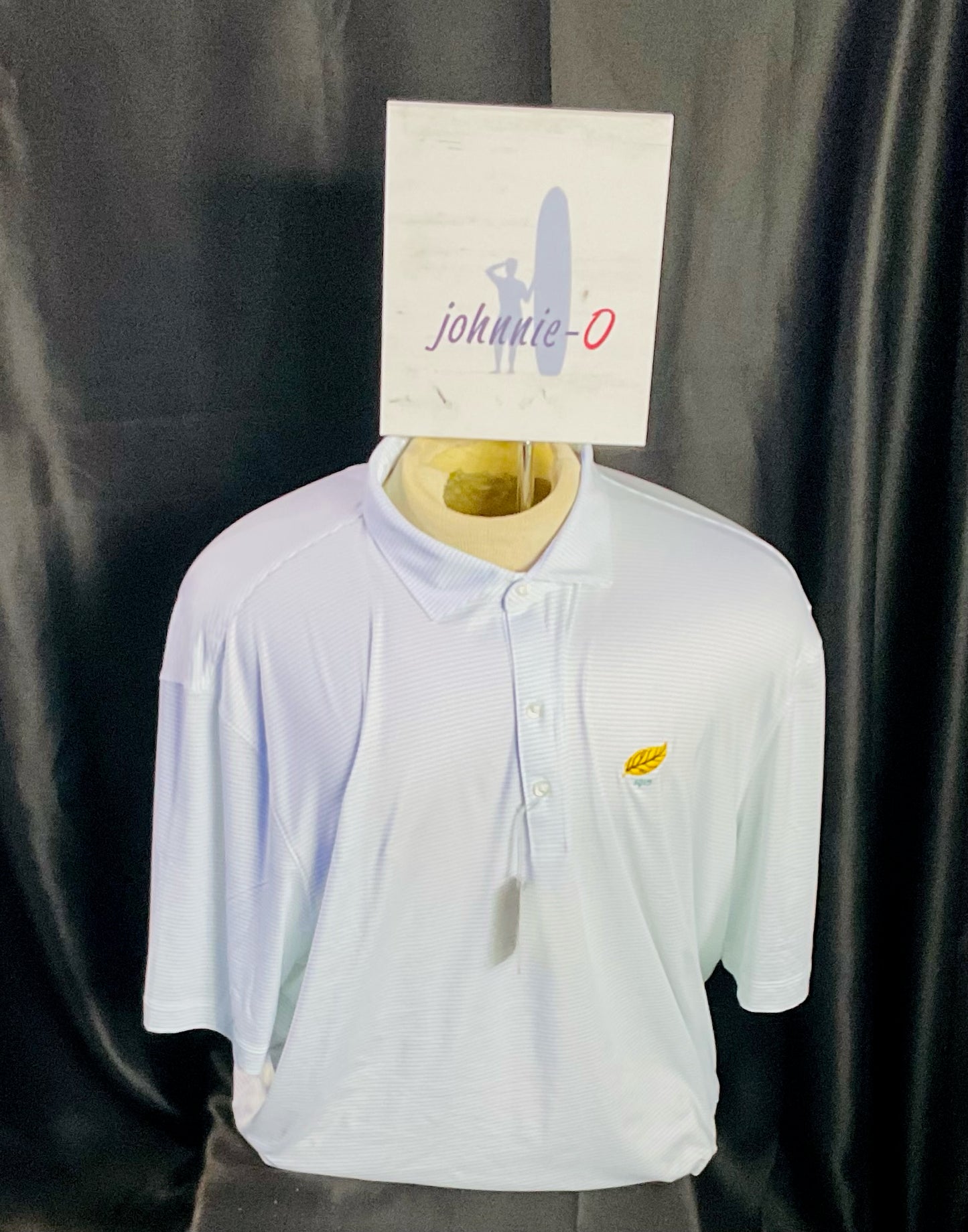 Johnnie-O Short Sleeve Performance Polo, 2X Double Eagle- Green Grass