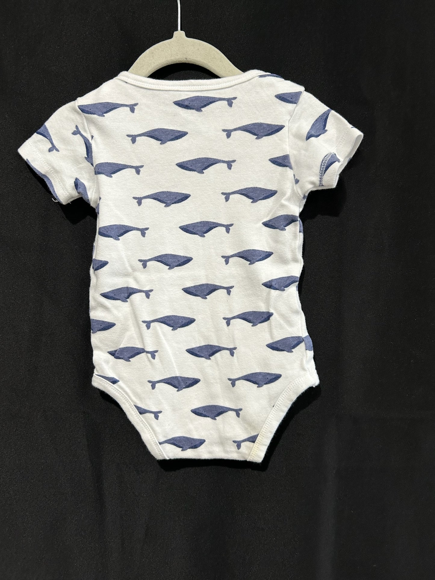 Touched by Nature Short Sleeve Onesie, 9-12 months