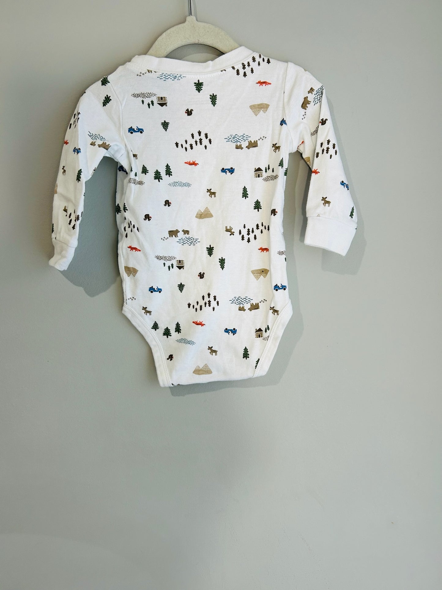 Carter’s Long Sleeve Onesie, 12 months