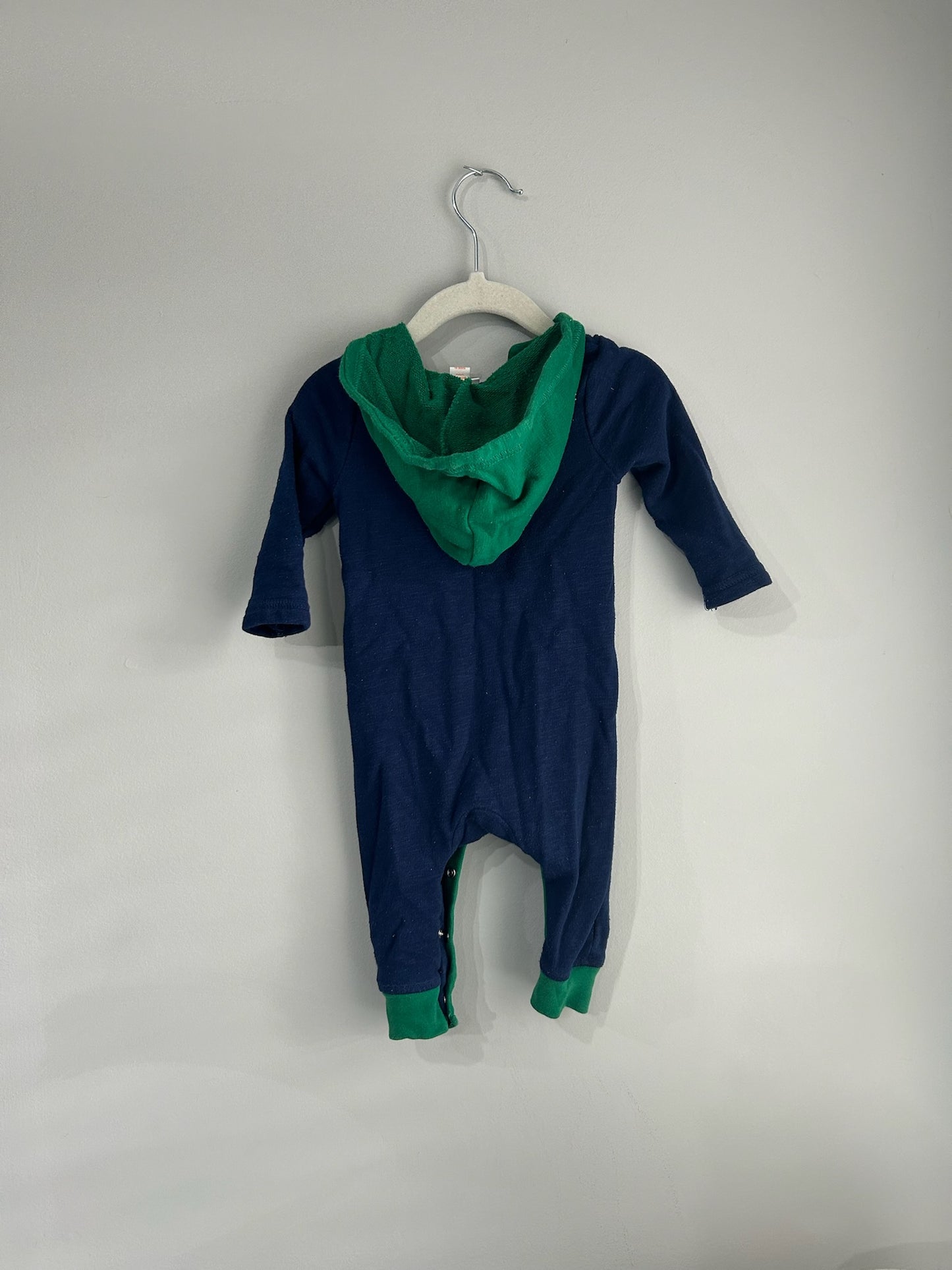 Cat & Jack Hooded Onesie, 6-9 months