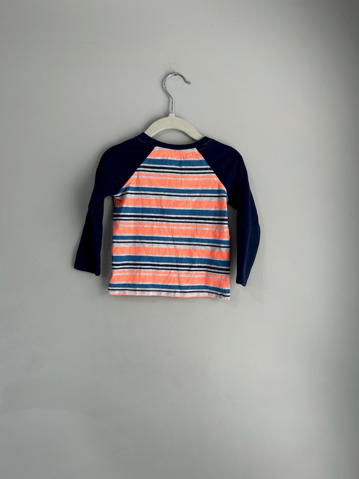 Lightning Blue Long Sleeve Shirt, 12 months