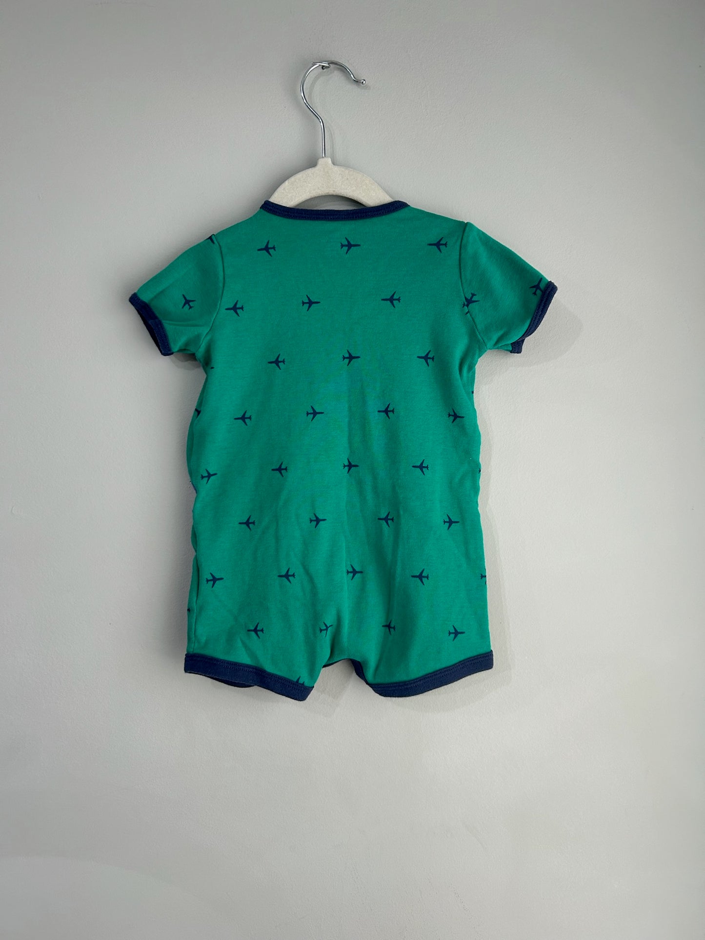 Carter’s Short Sleeve Romper, 12 month