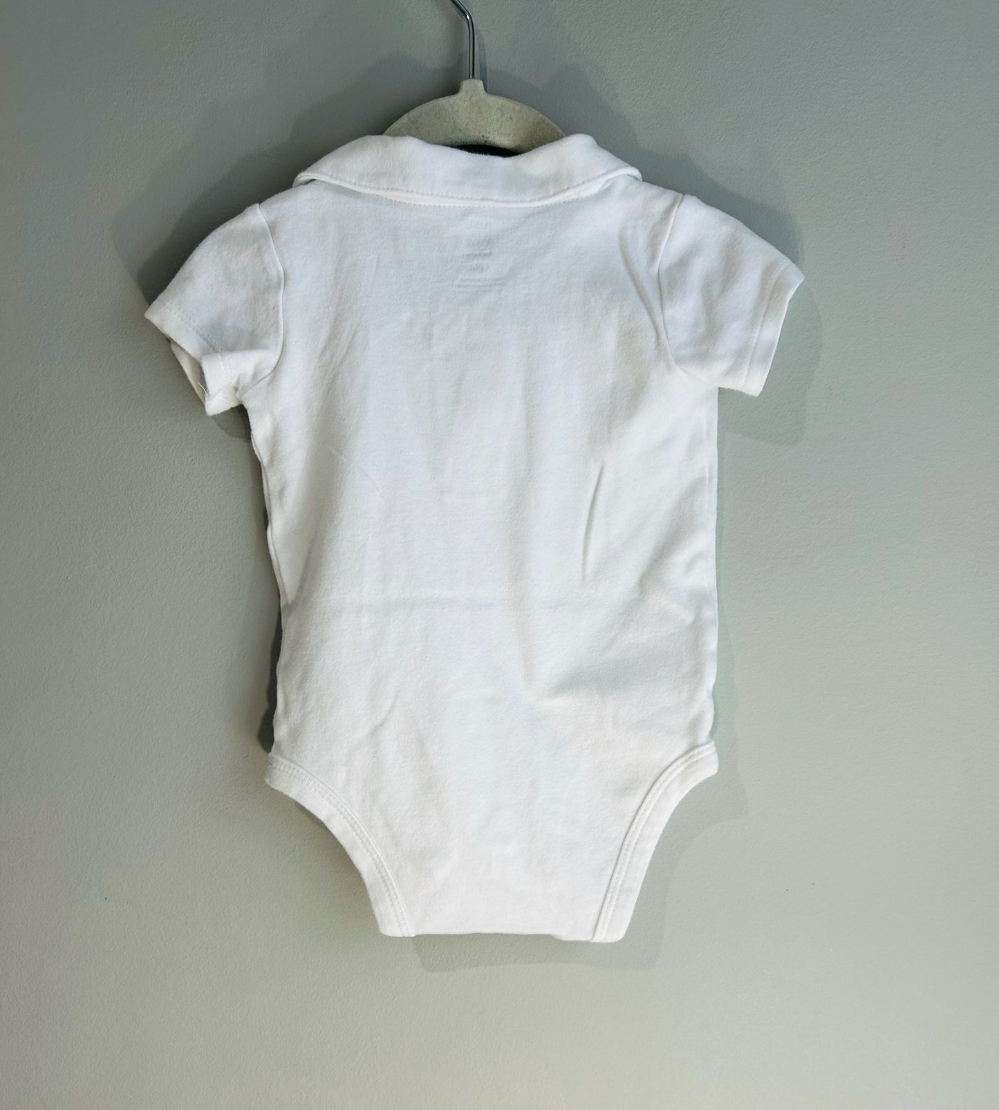 Carter’s Collared Short Sleeve Onesie, 12 months