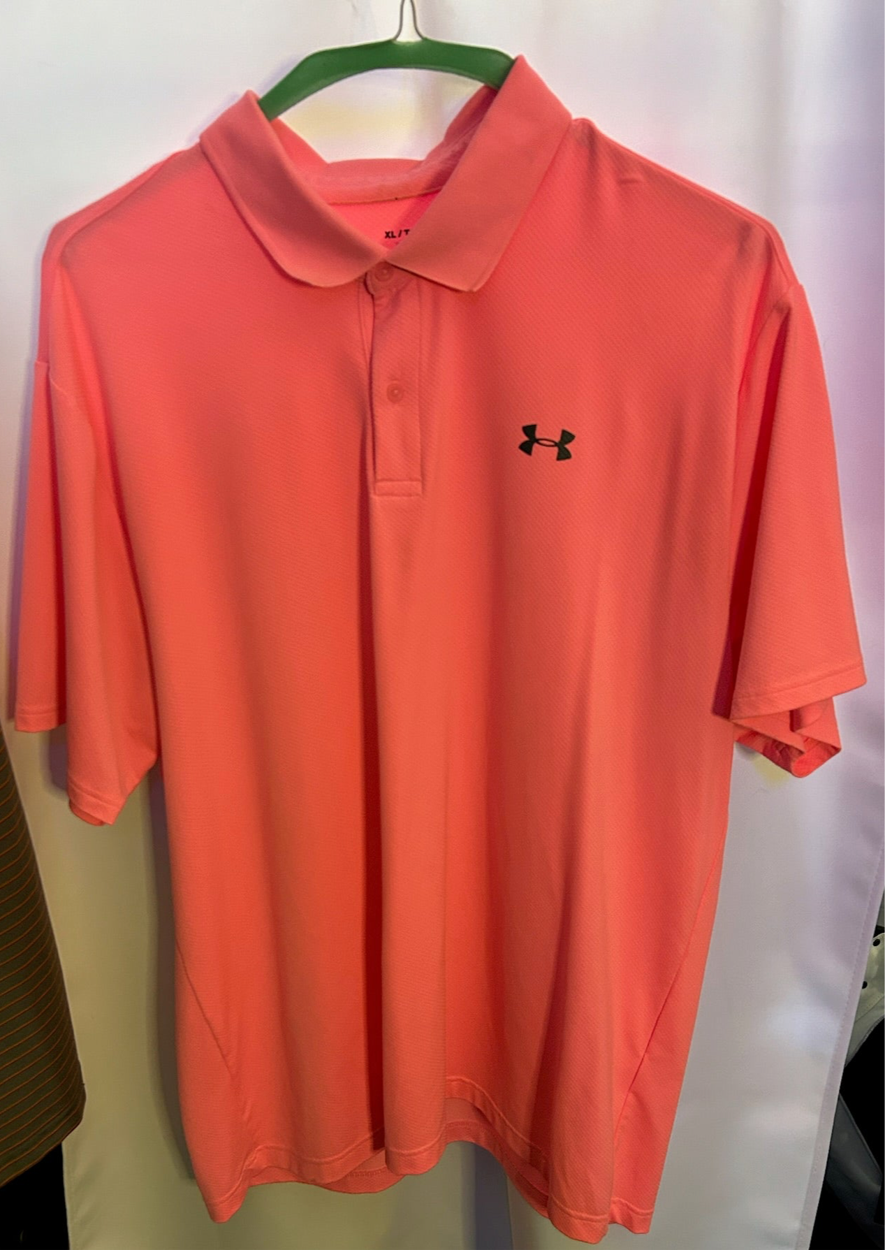 Under Armour Golf Polo Pink