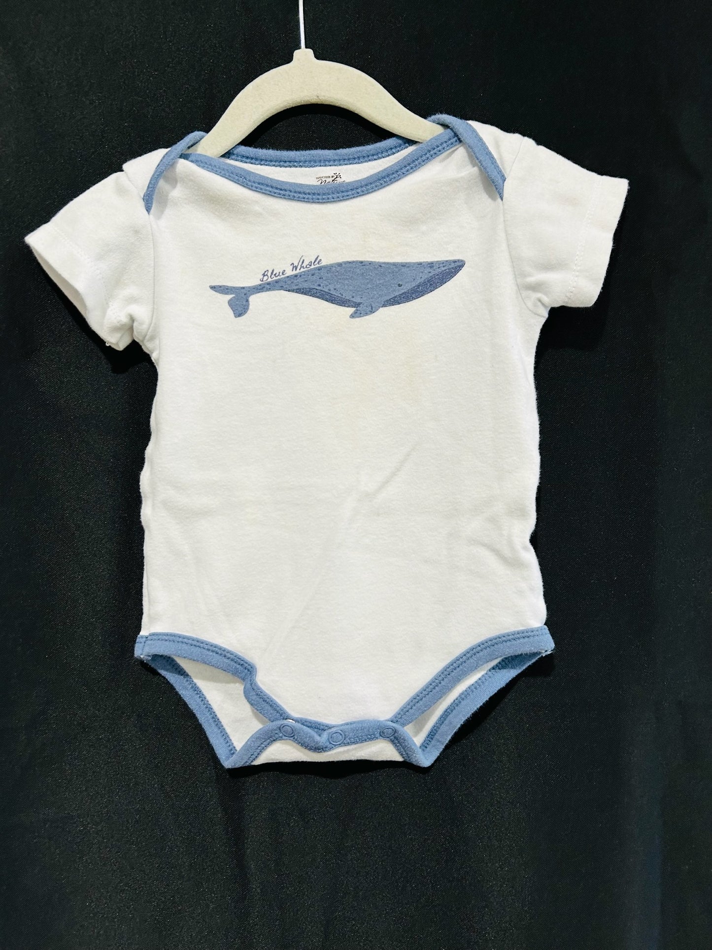 Touched by Nature Short Sleeve Onesie, 9-12 months