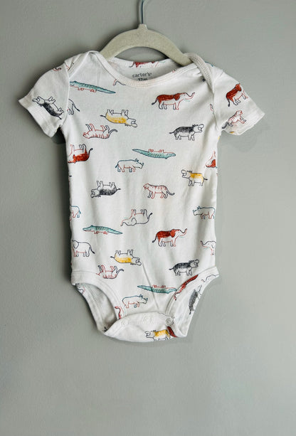 Carter’s Short Sleeve Onesie, 12 months